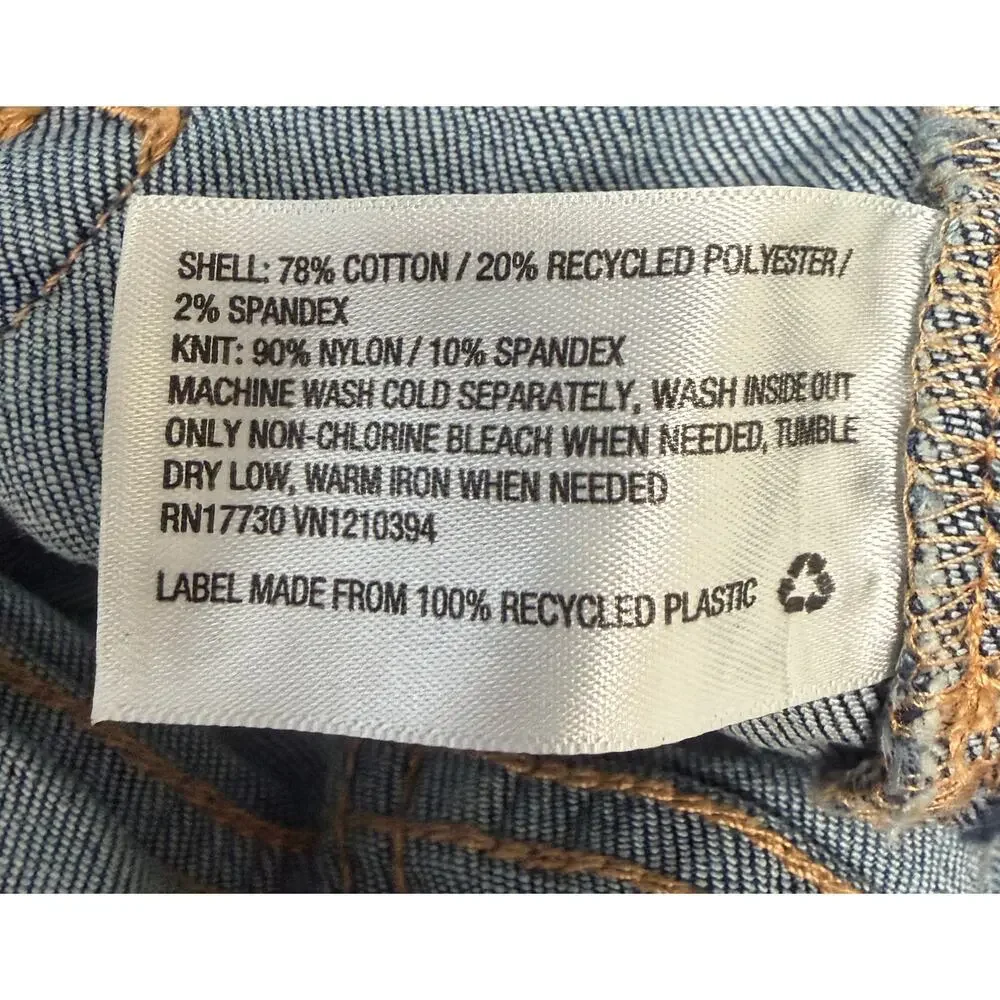 Isabel Maternity Ingrid & Isabel Bootcut Jeans 16 Crossover Panel Stretch New - Picture 10 of 12